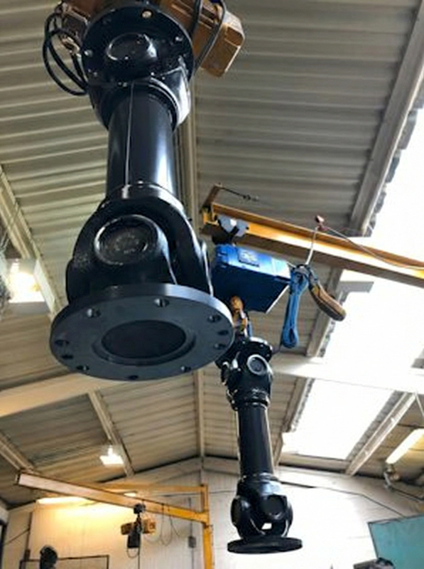 Industriell drivaxel1 Kraftig offshore-drivaxel för kranapplikationer
