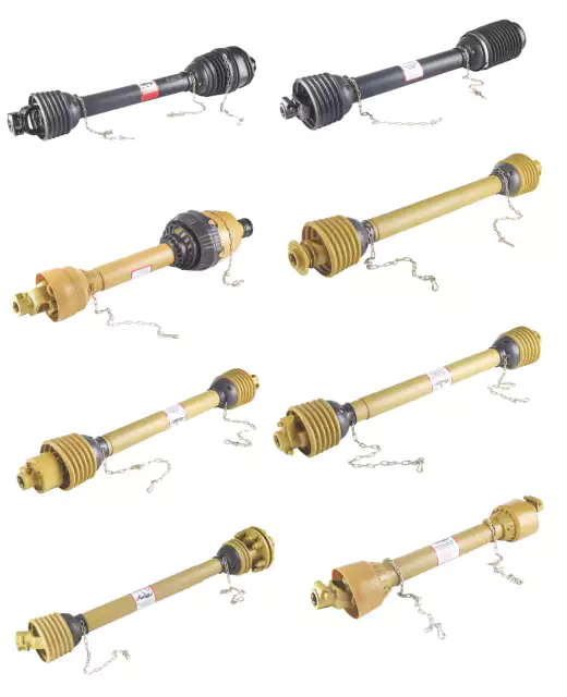 Heavy duty industrial drive shaft for twin screw extruder